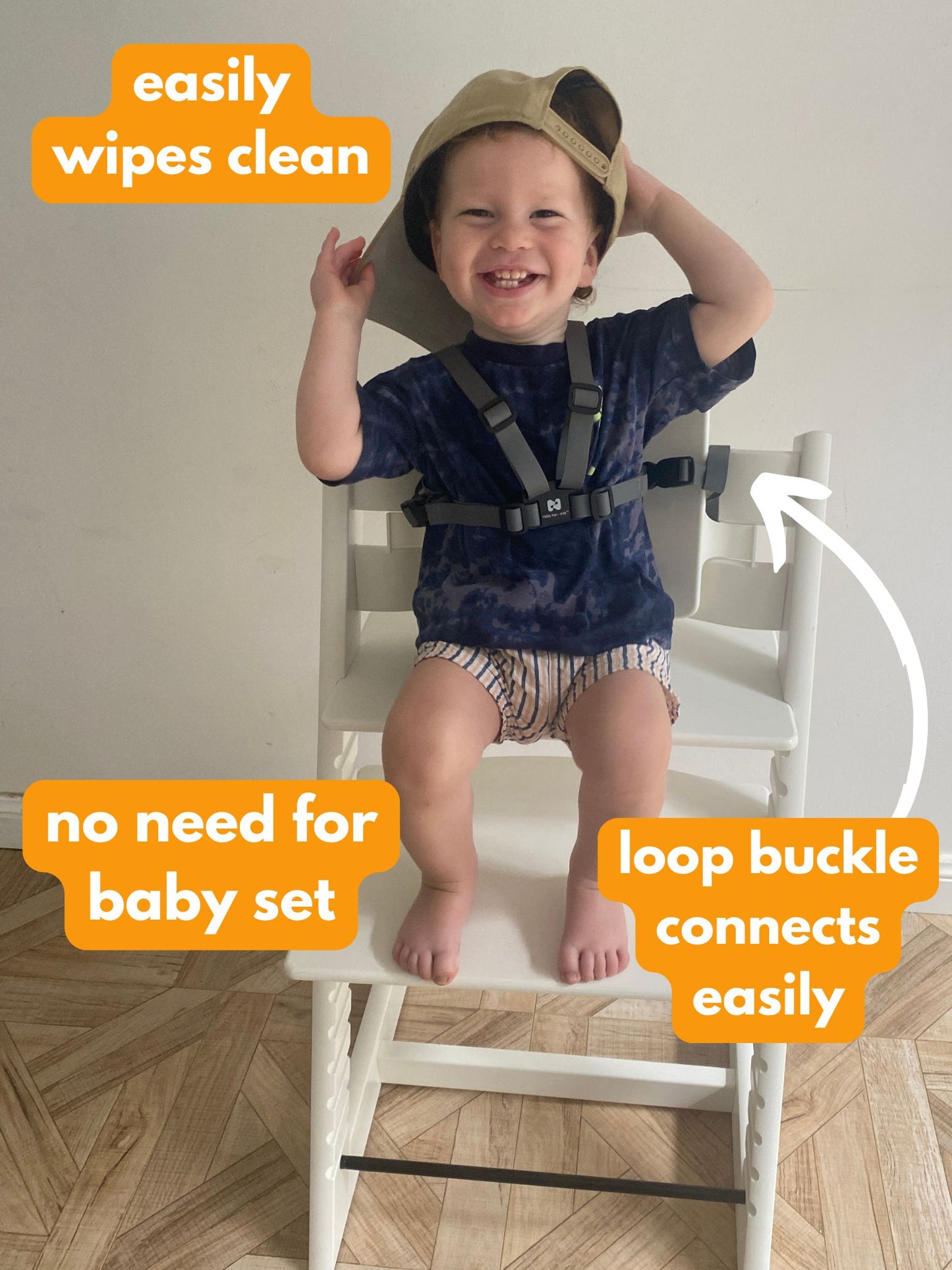 Tripp Trapp Roka Harness | Grey